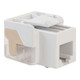 Voice RJ11 Keystone Jack for EZ® Style - White, Single IC1076V0WH Voice RJ11 Keystone Jack for EZ® Style - White, Single IC1076V0WH
